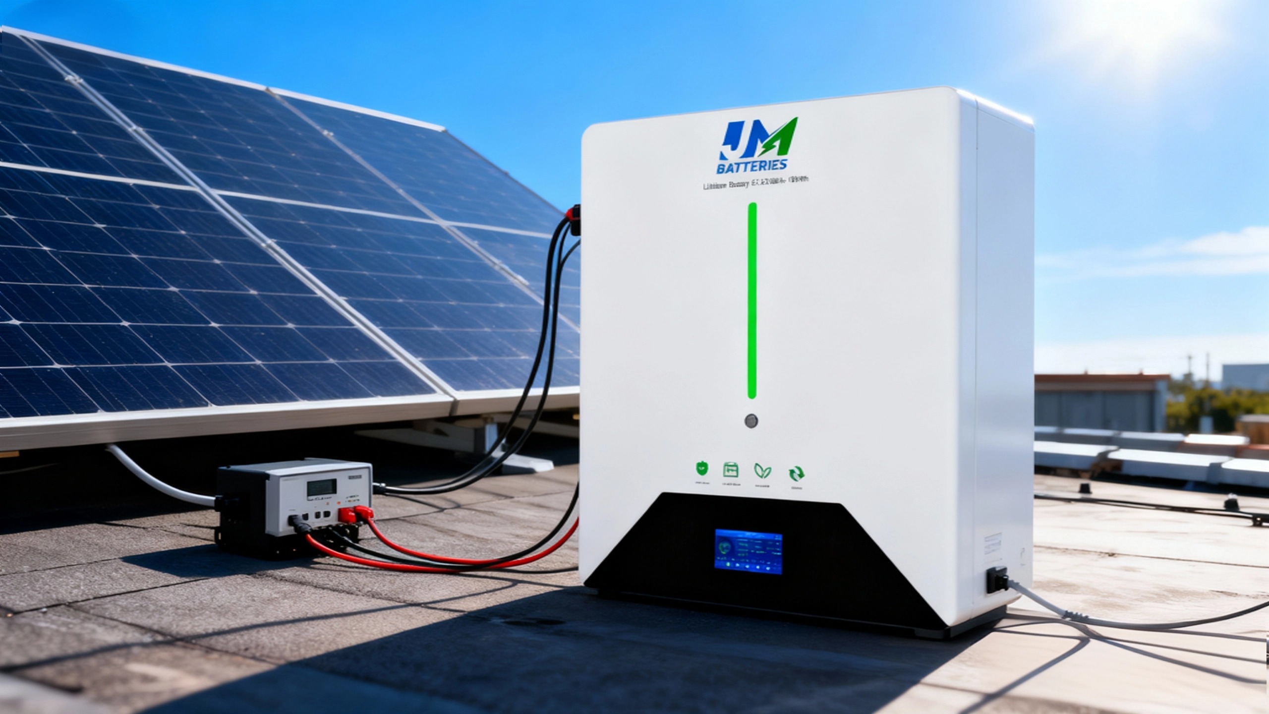 how to hook up solar panel to battery